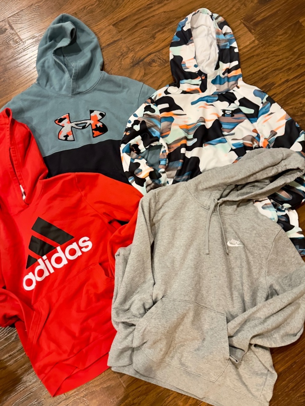 Boys Athletic Hoodie Bundle, Youth XL